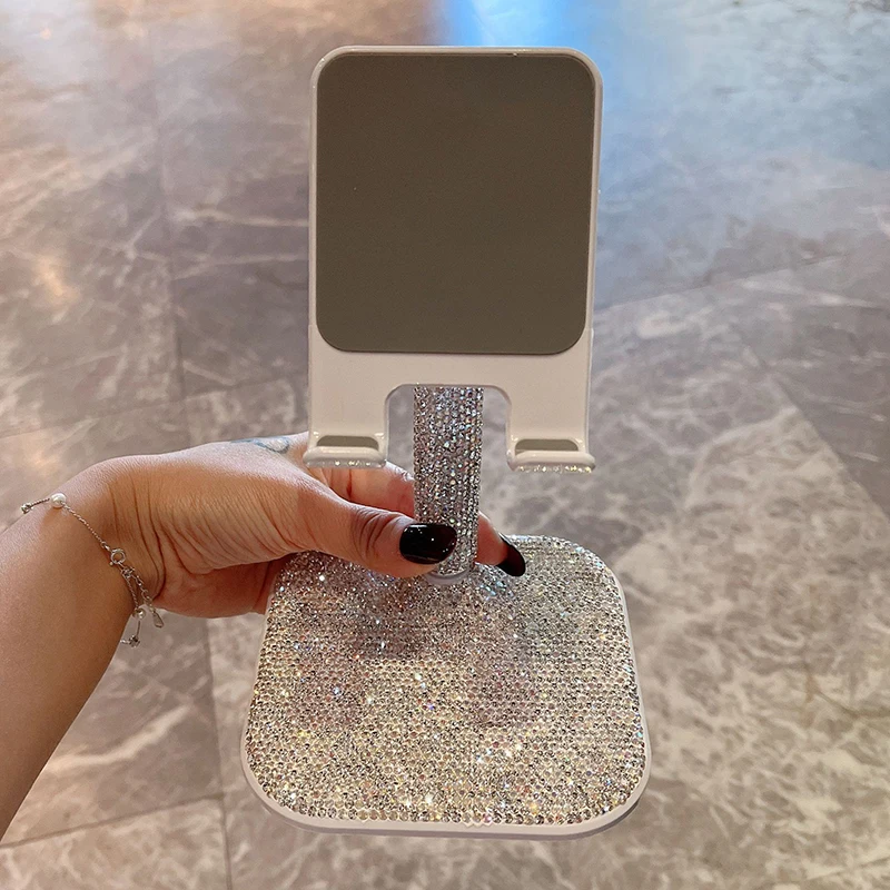 Tablet Ipad Accessories - Supporto per telefono da tavolo Bling