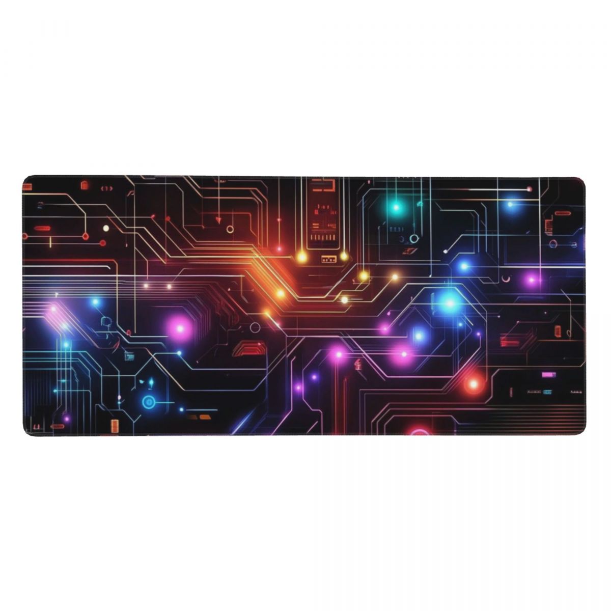 Office Table Accessories Unique - Tappetino per mouse grande con circuito