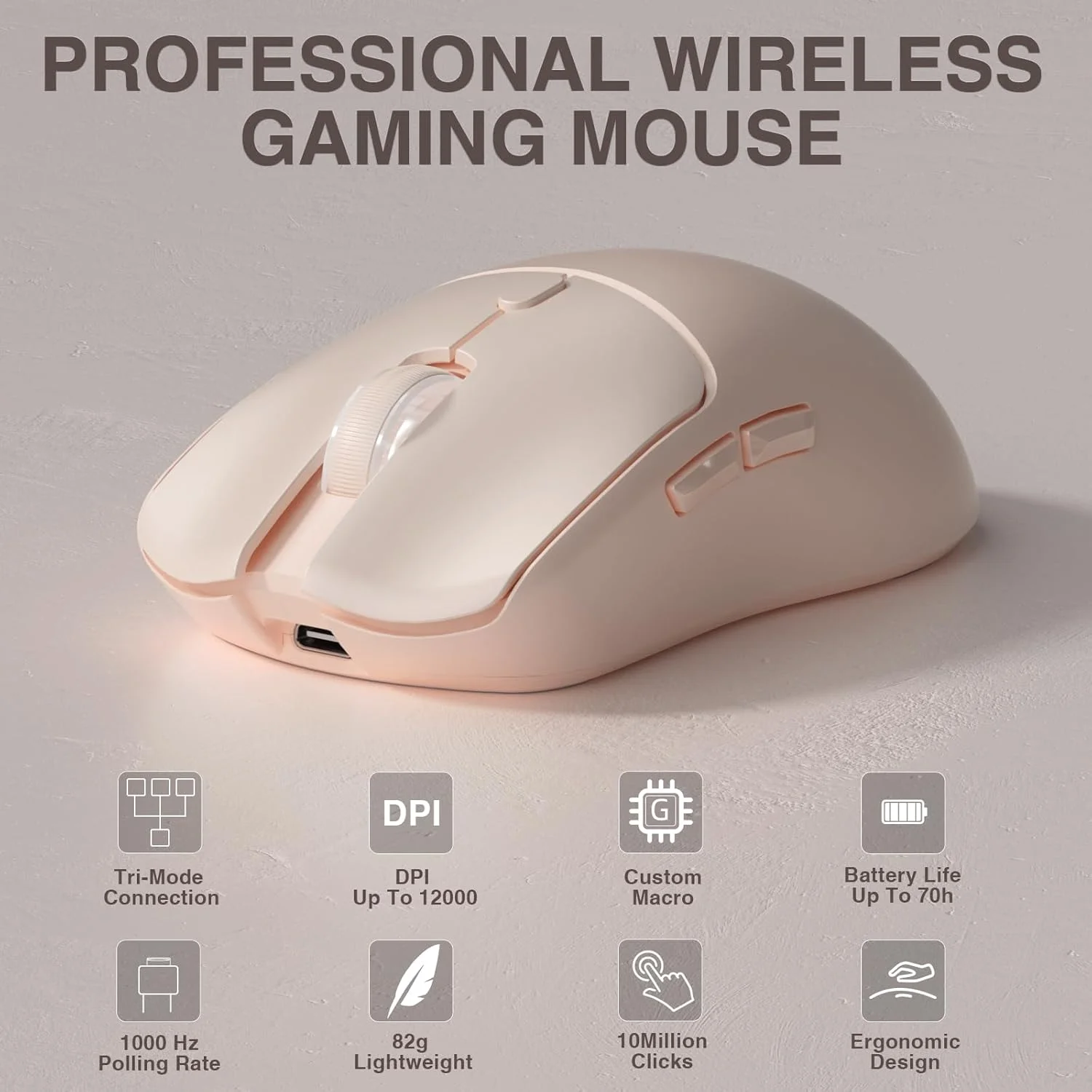 Tablet Pc Accessories - Mouse da Gaming Wireless AULA SC580X