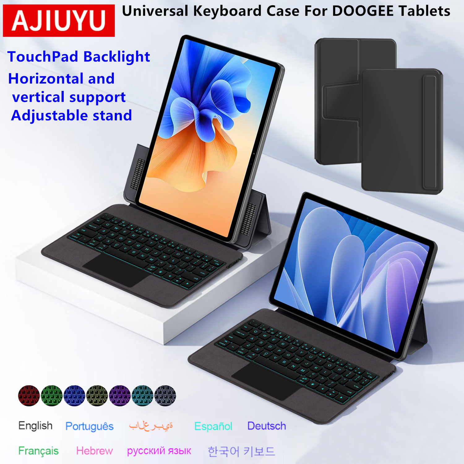 Doogee Tablet Accessories - Tastiera touchpad AJIUYU per DOOGEE U11
