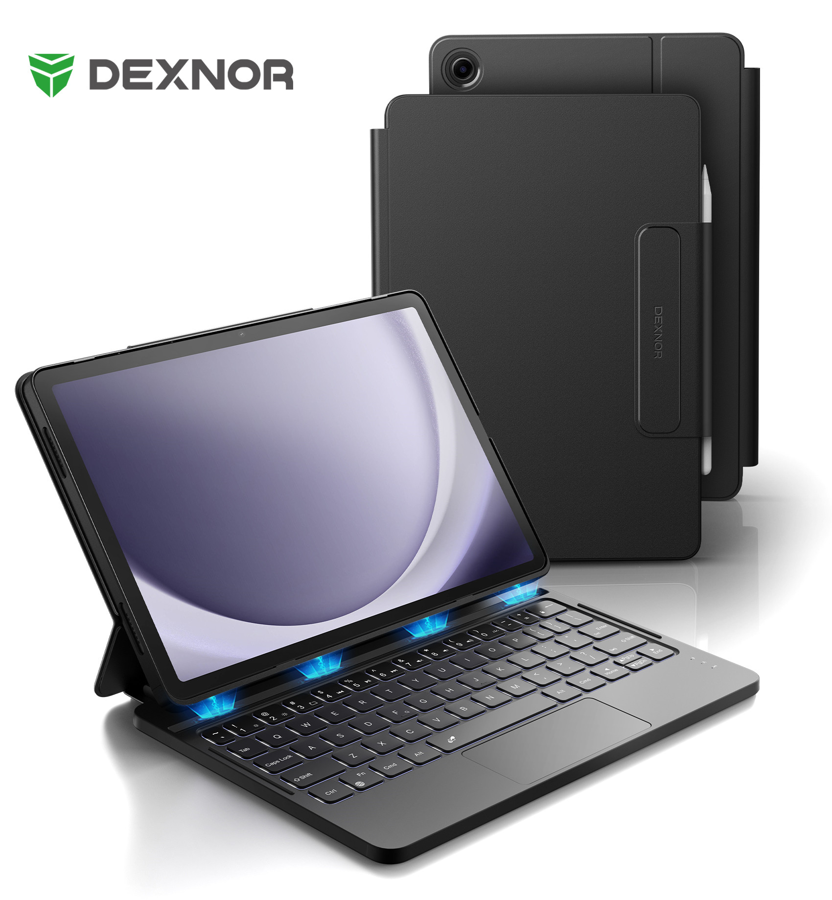 Vortex Tablet Accessories - Custodia con Tastiera per Samsung Galaxy
