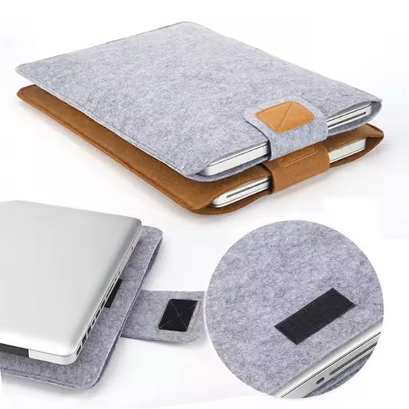 Tablet Accessories Bag - Borsa portatile in feltro antigraffio, custodia