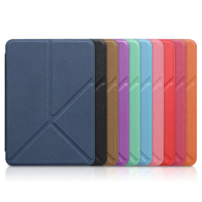 Kindle Tablet Accessories - Custodia Kindle in pelle con staffa