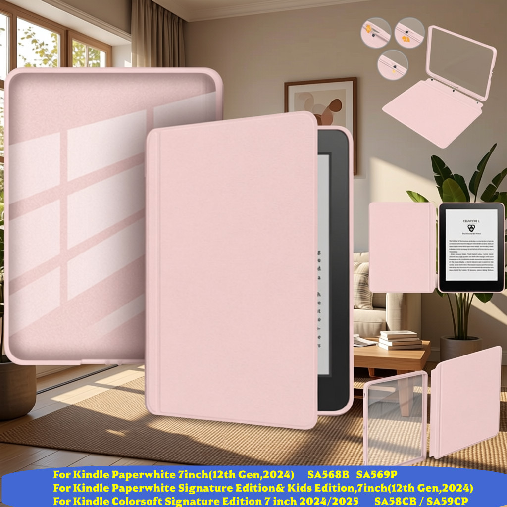 Kindle Tablet Accessories - Custodia Staccabile per Kindle Paperwhite 12a
