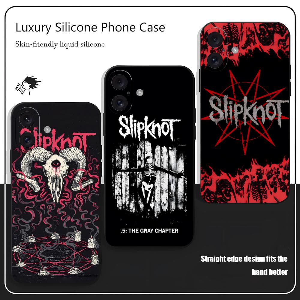 Apple Iphone 16 - S-Slipknot Custodia per telefono con fascia