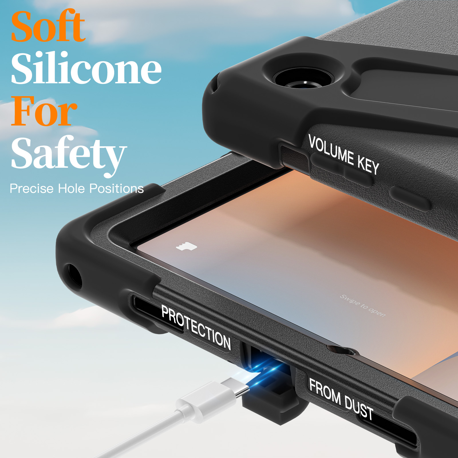 AJIUYU 360 °   Custodia Rotant - Samsung Tablet A9 Accessories recensione e prezzo