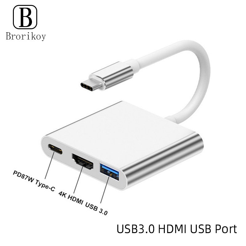 Hub USB Type-C 3 in 1 con HDMI - Tablet Pc Accessories recensione e prezzo