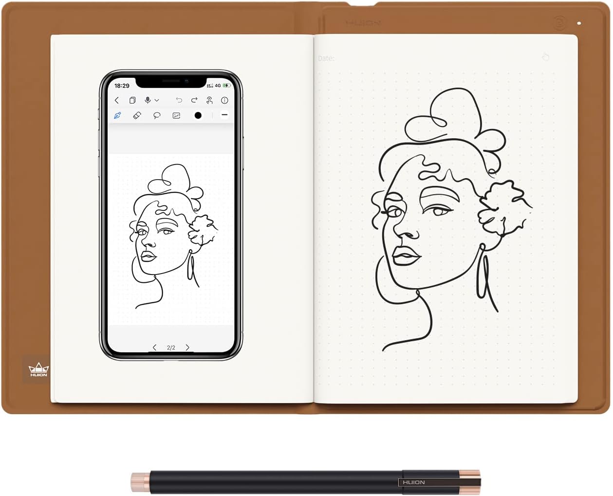 huion note 2 in 1 quaderno per - Huion Tablet Accessories recensione e prezzo