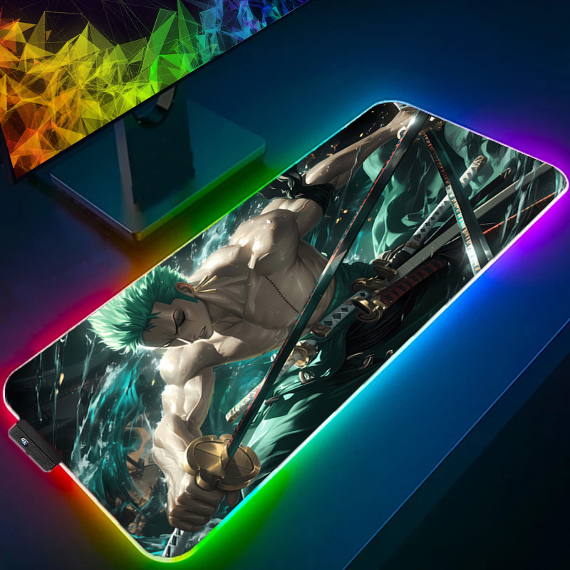ONE PIECE Zoro Mouse Pad RGB A - Rugged Tablet Accessories recensione e prezzo