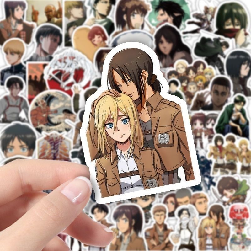 60 Pezzi Adesivi Anime Attack  - Tablet Accessories Aesthetic recensione e prezzo