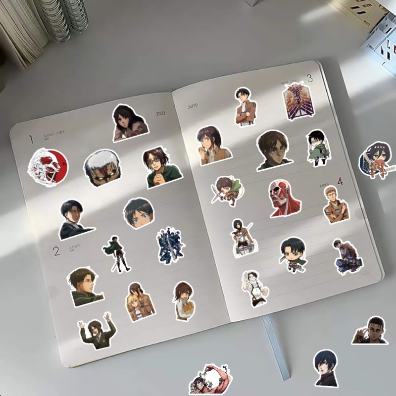 60 Pezzi Adesivi Anime Attack  - Tablet Accessories Aesthetic recensione e prezzo