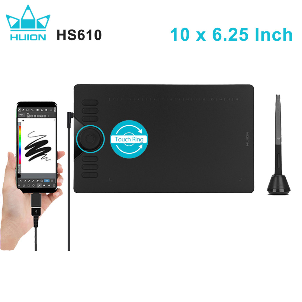 HUION HS610 tavolette grafiche - Huion Tablet Accessories recensione e prezzo